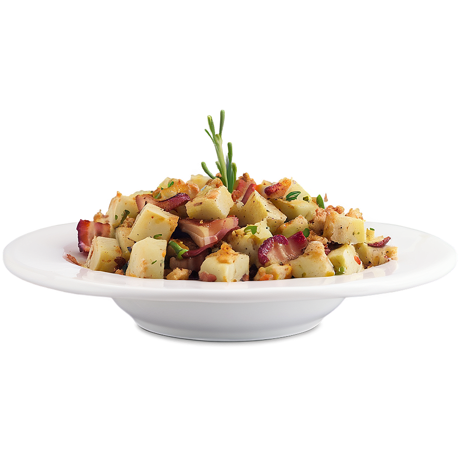 Bacon And Leek Stuffing Png Xck