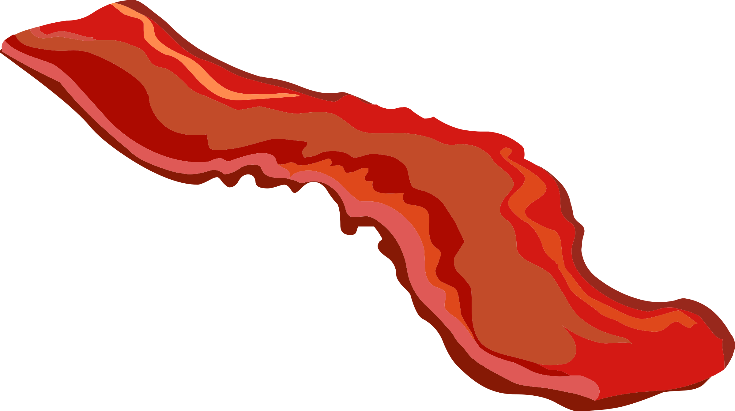 Bacon Strip Clipart