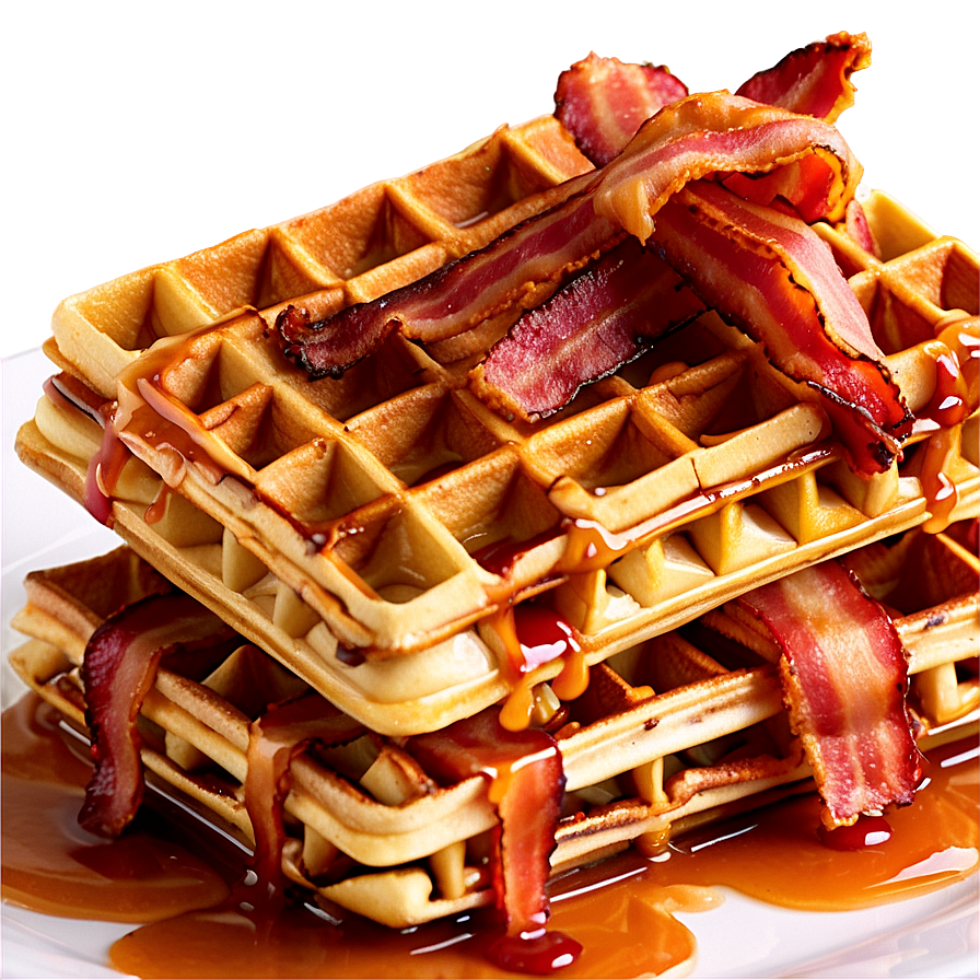 Bacon Stuffed Waffle Png Urn42