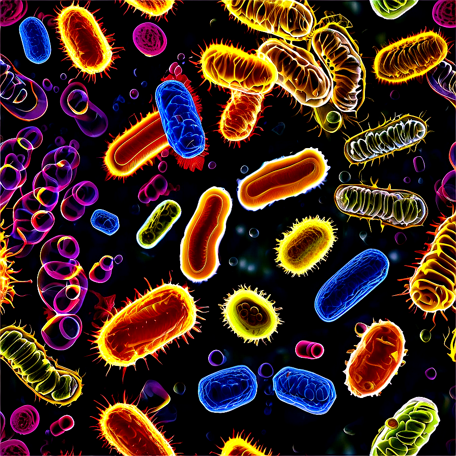 Bacteria Under Microscope Png 05242024