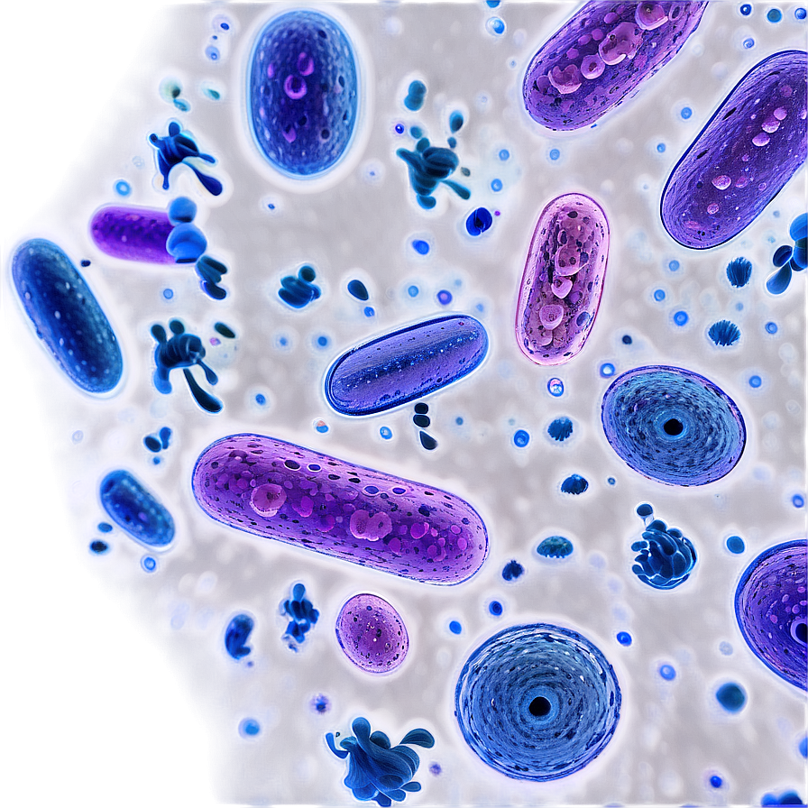 Bacteria Under Microscope Png Stw