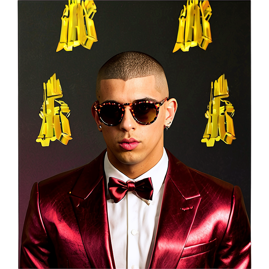 Bad Bunny Red Carpet Png 66