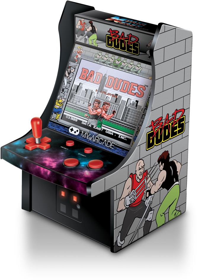 Bad Dudes Arcade Cabinet