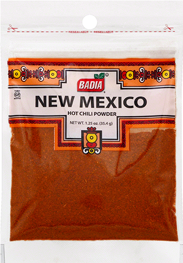 Badia New Mexico Hot Chili Powder Package