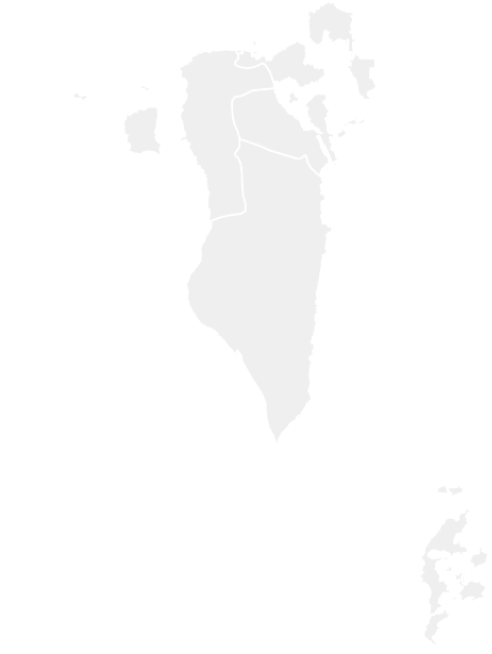 Bahrain Outline Map