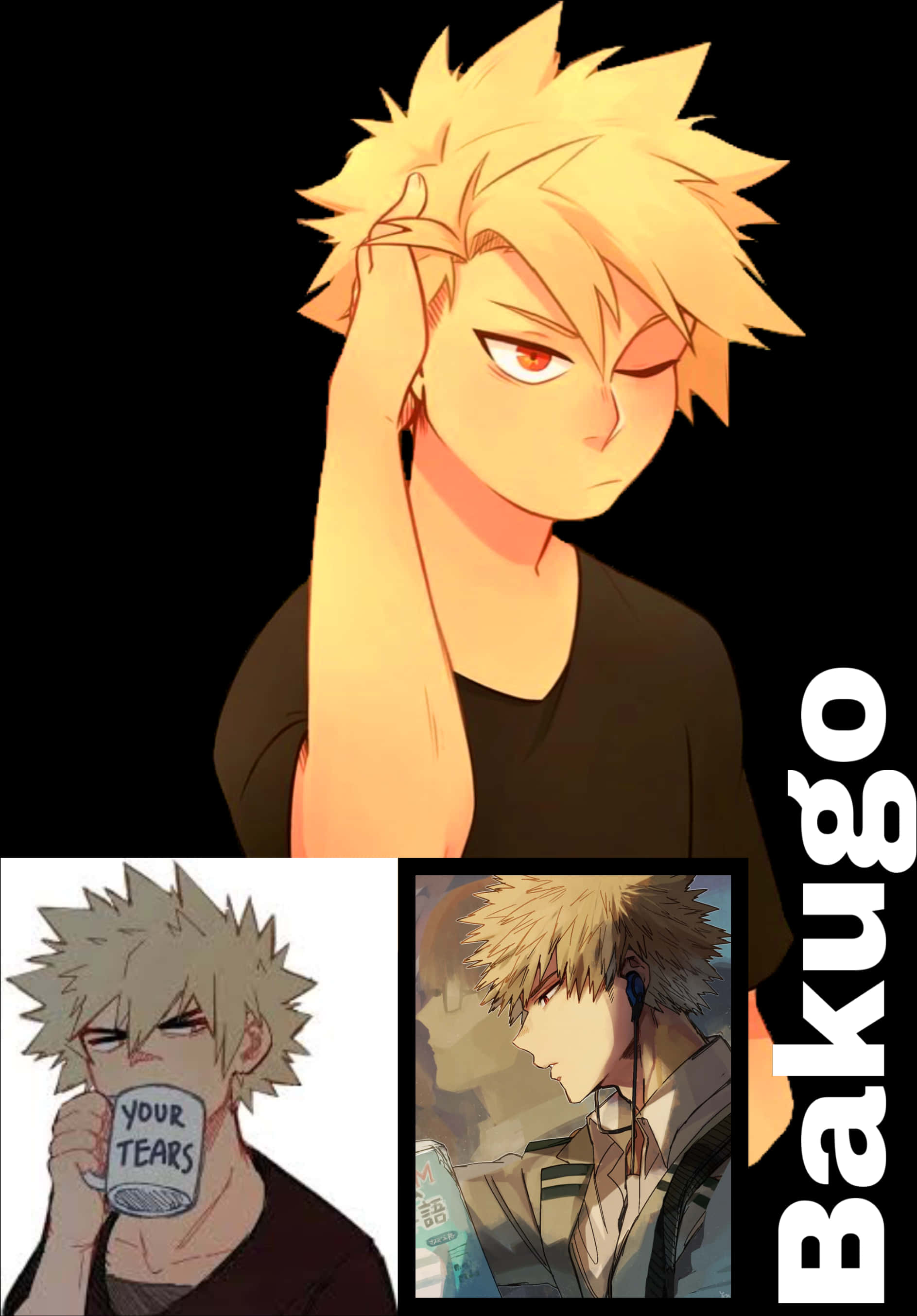 Bakugou Collage Anime Character