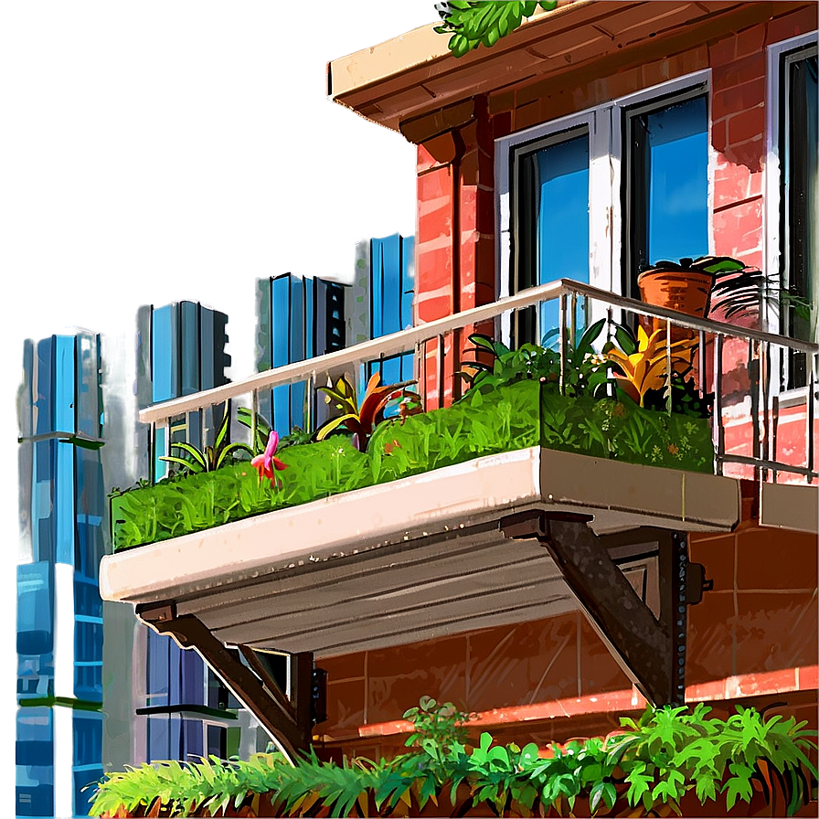 Balcony Fairy Garden Png 44