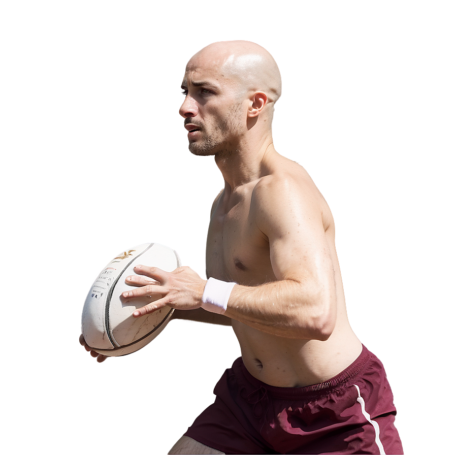 Bald Athlete In Action Png 3