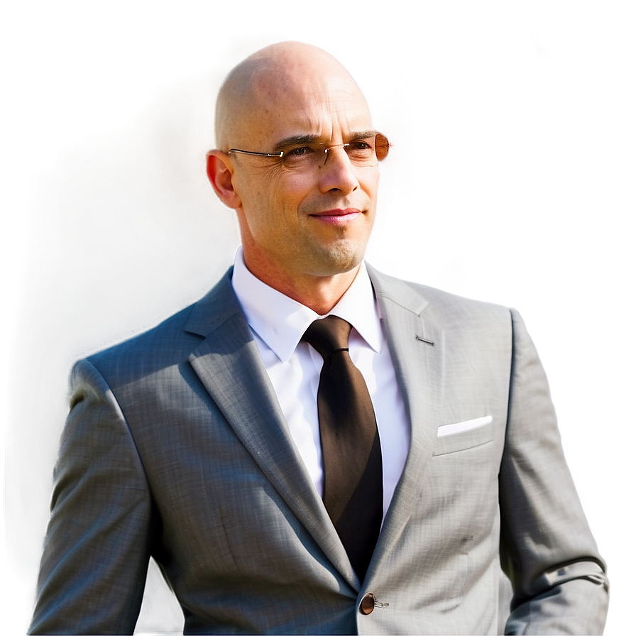 Bald Businessman Avatar Png Edo13