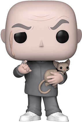 Bald Figure With Mouse Funko Pop