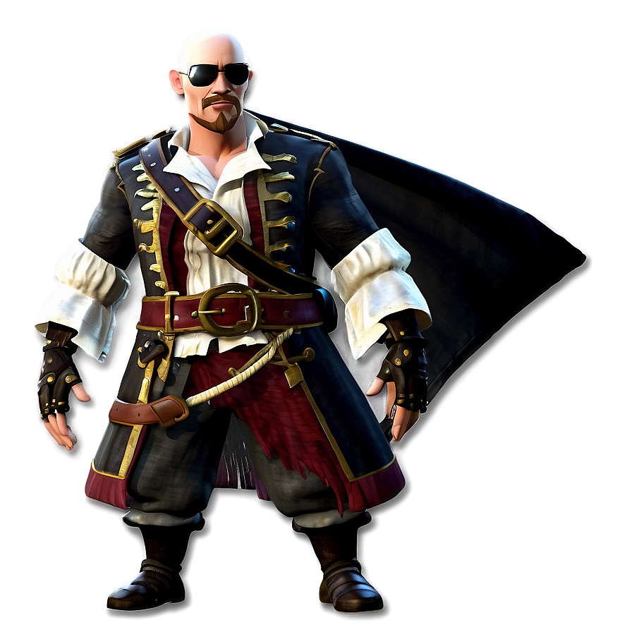 Bald Pirate Character Png Hjg