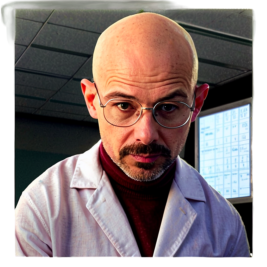 Bald Scientist Cartoon Png 06202024