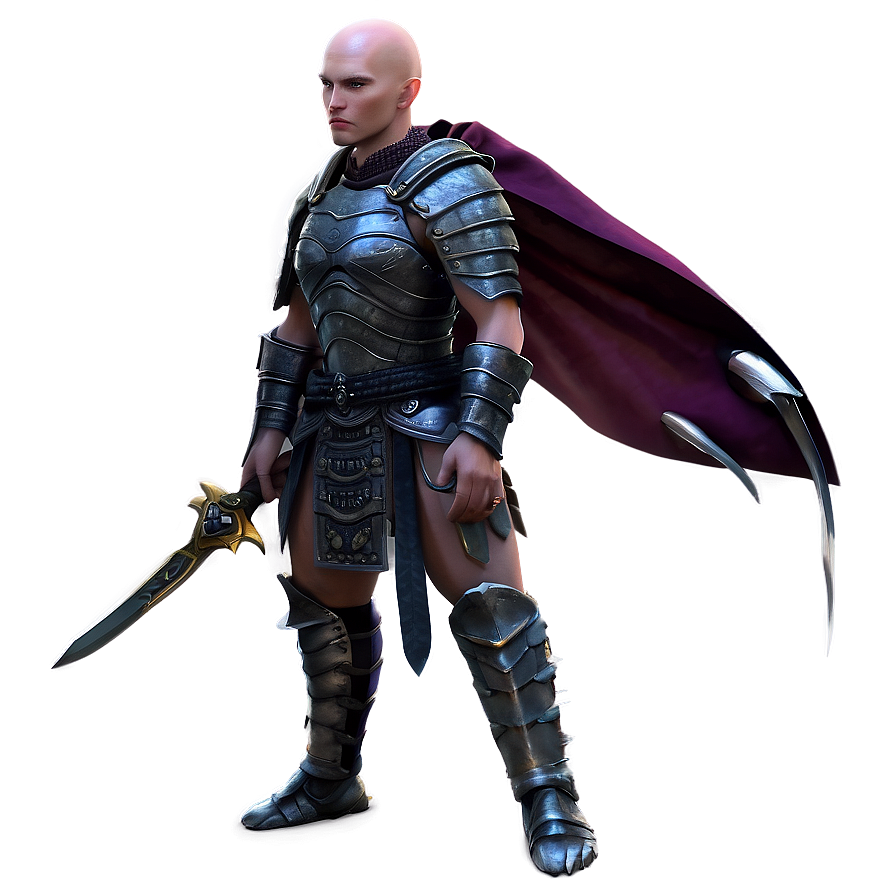 Bald Warrior Fantasy Png 06202024