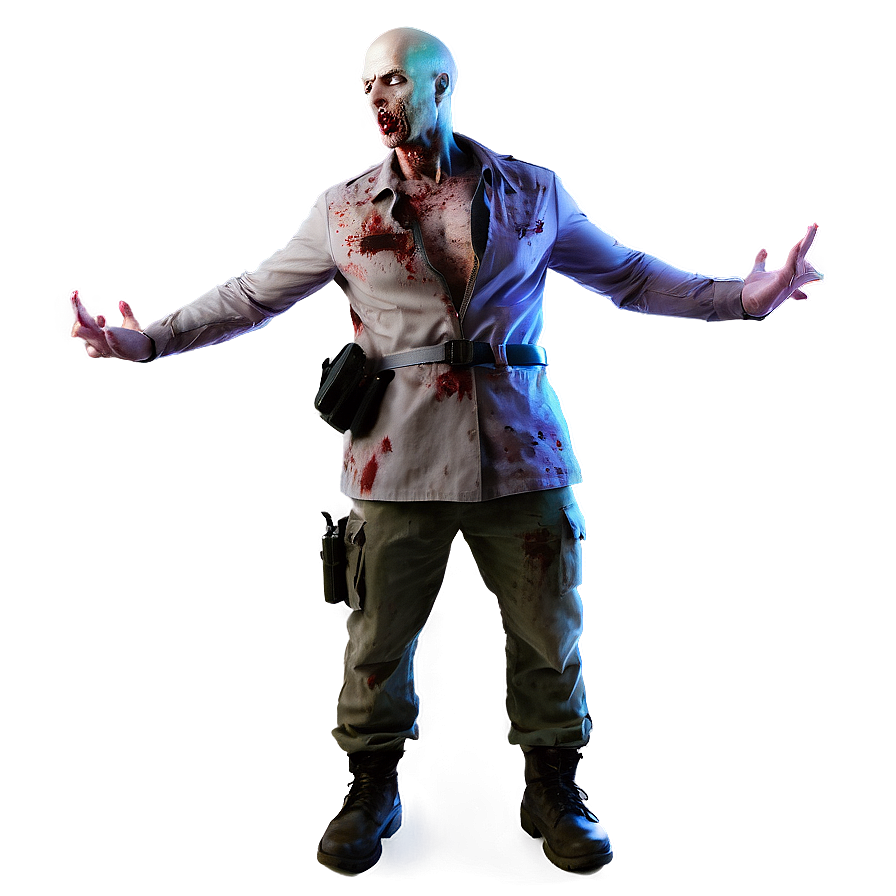 Bald Zombie Apocalypse Png Gan