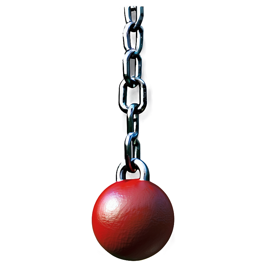 Ball And Chain Model Png Xux