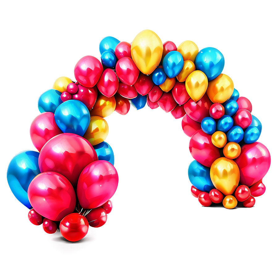 Balloon Arch Decoration Png 55