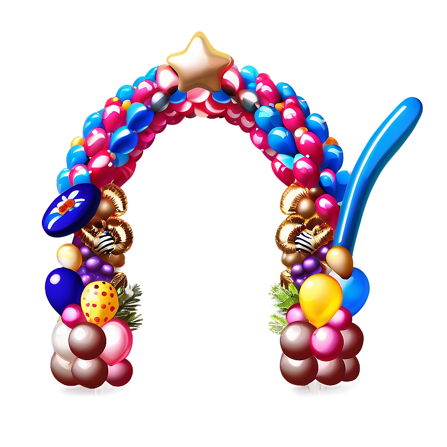 Balloon Arch Decoration Png Oik85