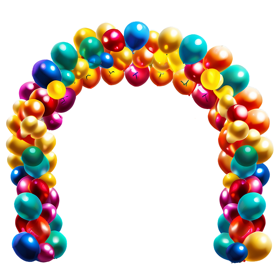 Balloon Arch Design Ideas Png 67