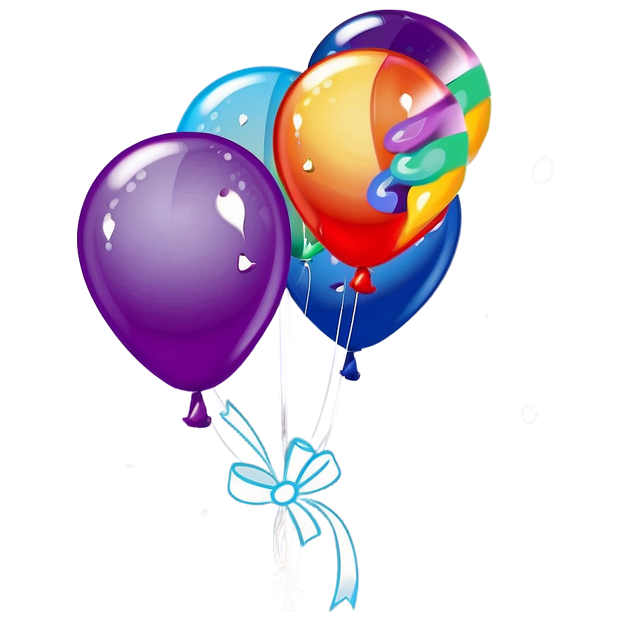 Balloon Bouquet Png 05042024