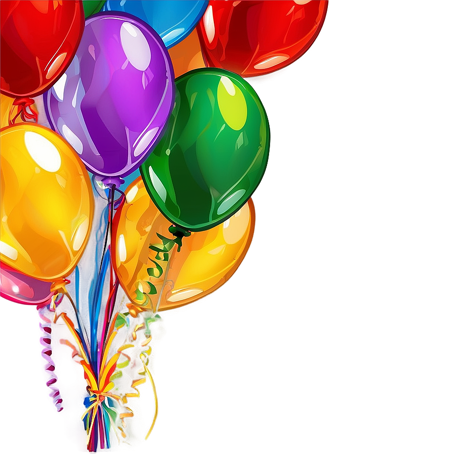 Balloon Bouquet Png 29