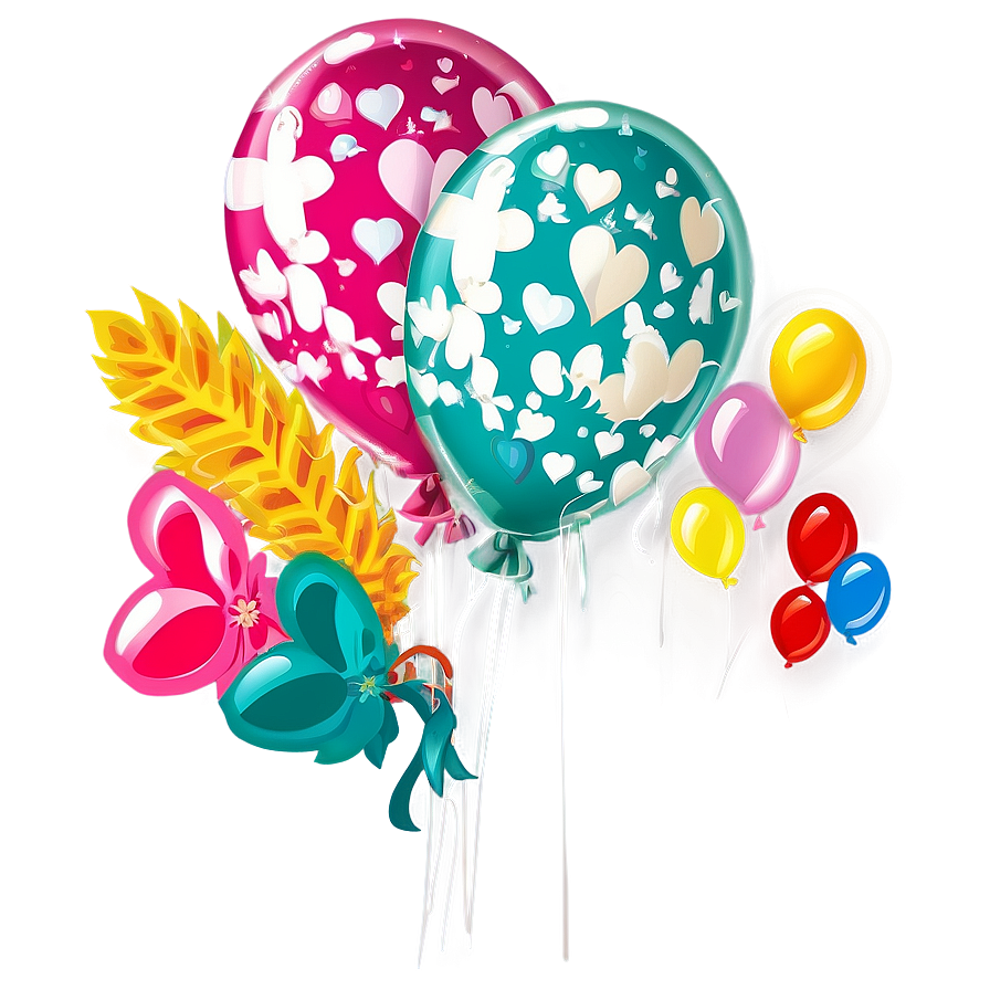 Balloon Bouquet Png 52