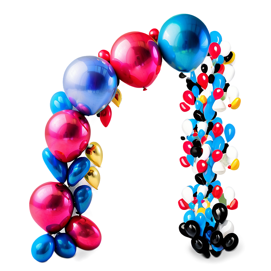 Balloon Garland Png 64