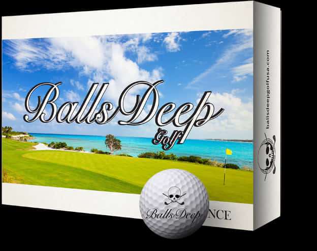 Balls Deep Golf Product Packaging