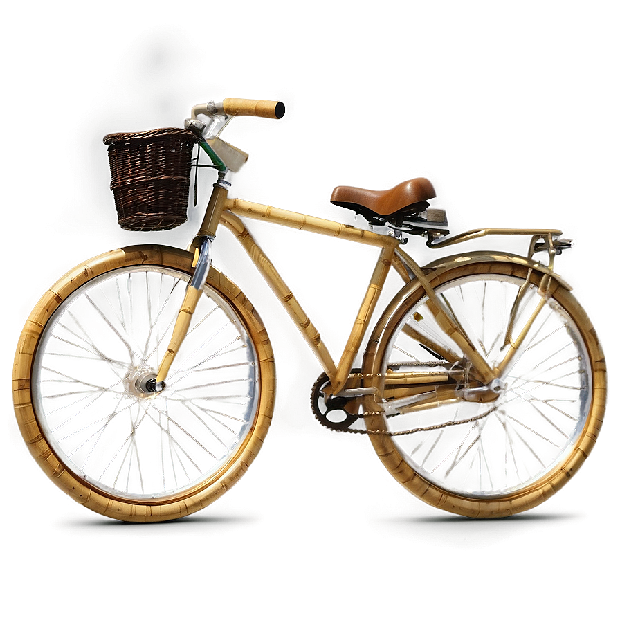 Bamboo Bicycle Png 1