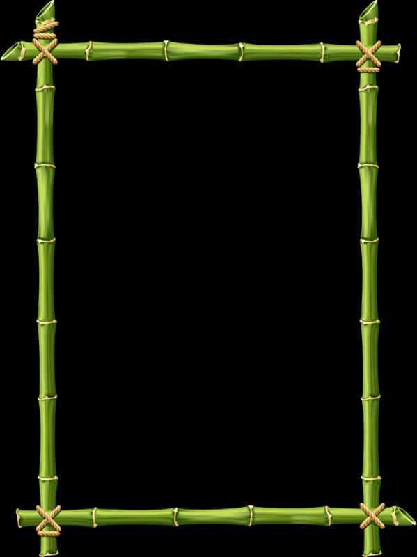 Bamboo Frame Border