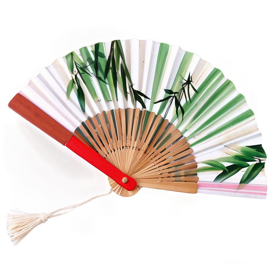 Bamboo Hand Fan Png 79