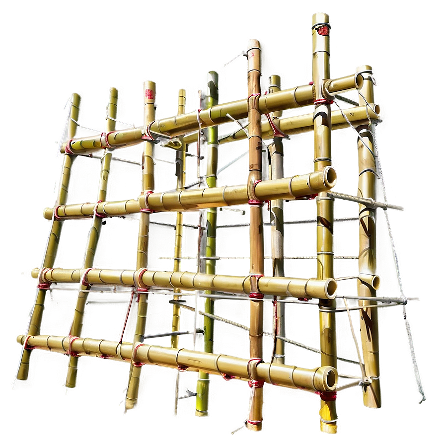 Bamboo Scaffolding Structure Png 05232024