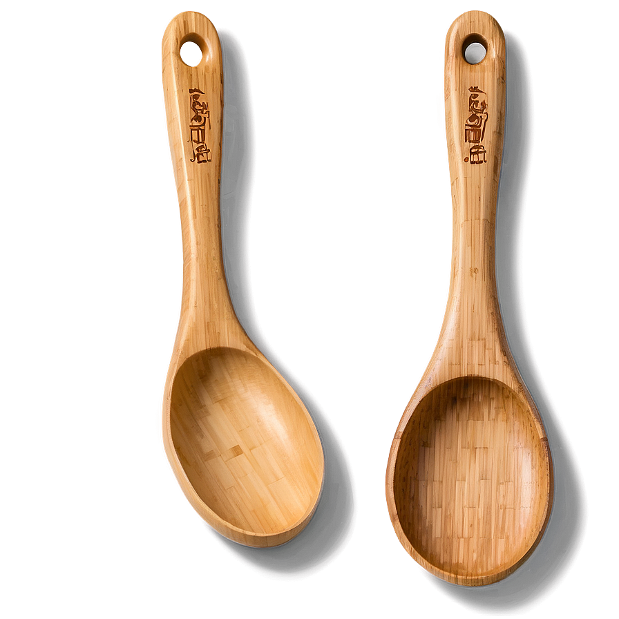 Bamboo Wooden Spoon Png 86