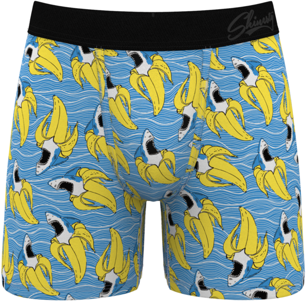 Banana Pattern Boxer Shorts