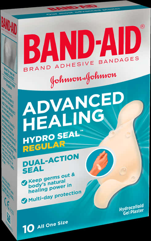 Band Aid Advanced Healing Hydro Seal Box