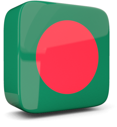 Bangladesh Flag Icon3 D