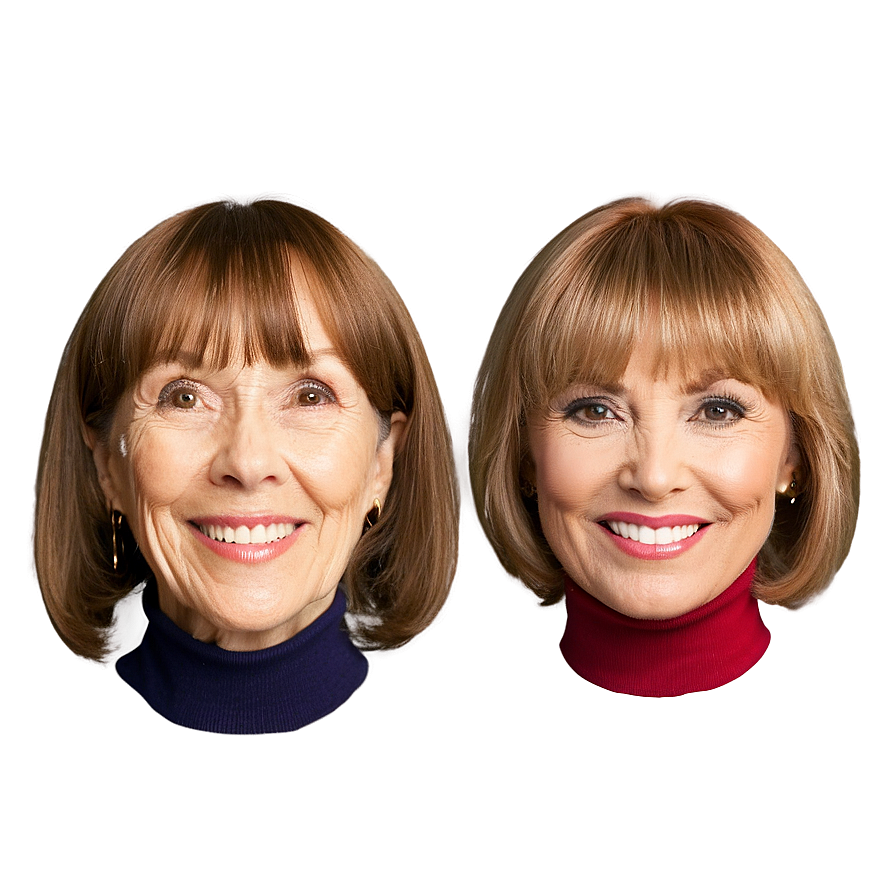 Bangs For Mature Women Png Fcy30