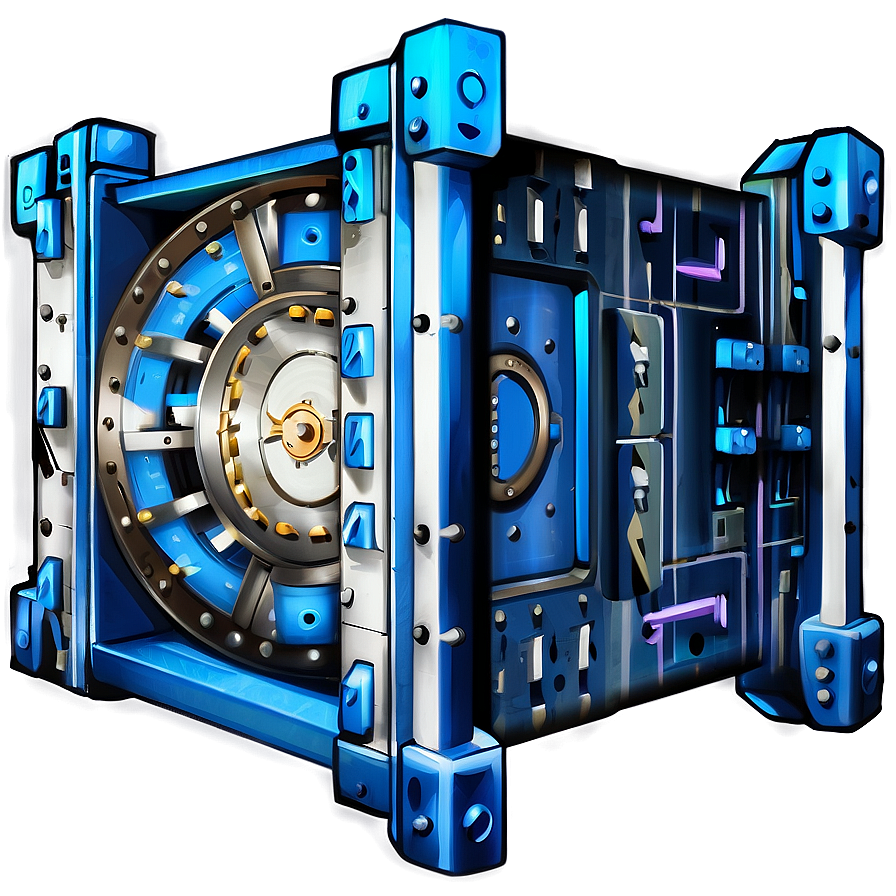 Bank Vault Blueprint Png 06262024