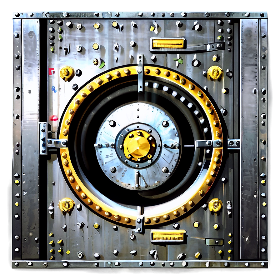 Bank Vault Clipart Png Goi97