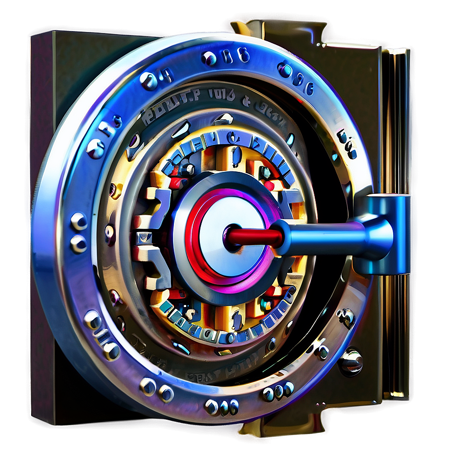 Bank Vault Combination Lock Png 46