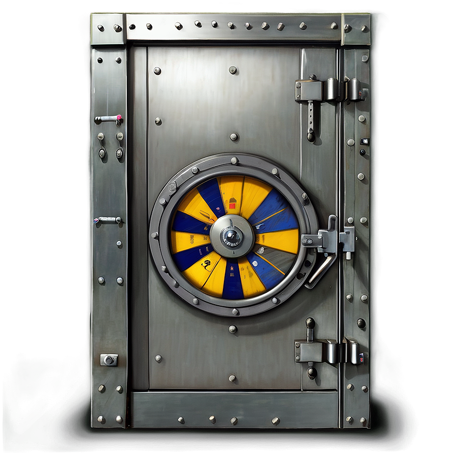 Bank Vault Door Png 06262024