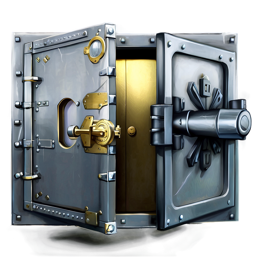 Bank Vault Entrance Png 06262024