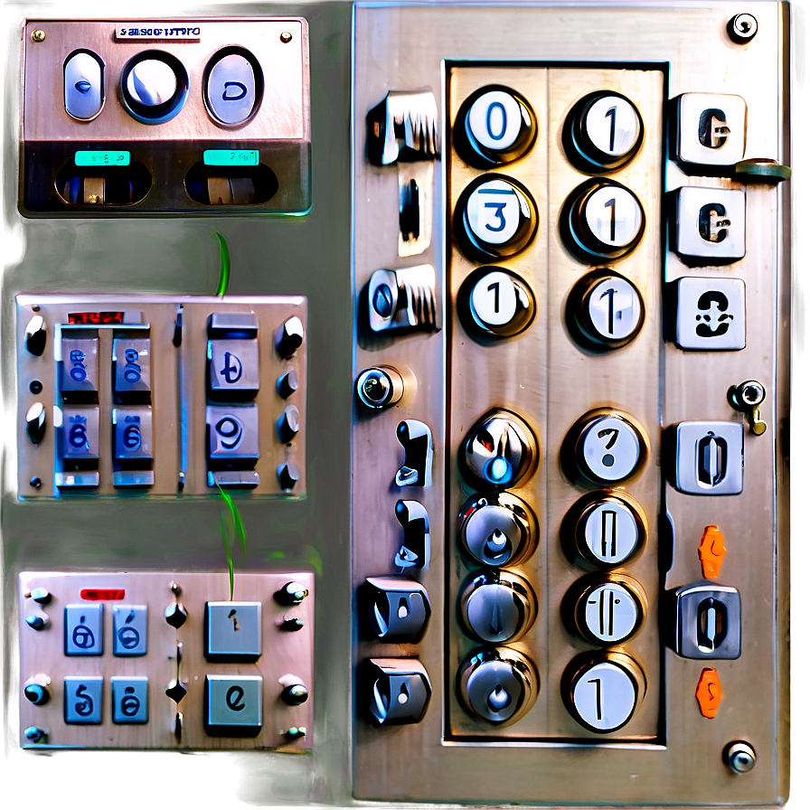 Bank Vault Keypad Png 06262024