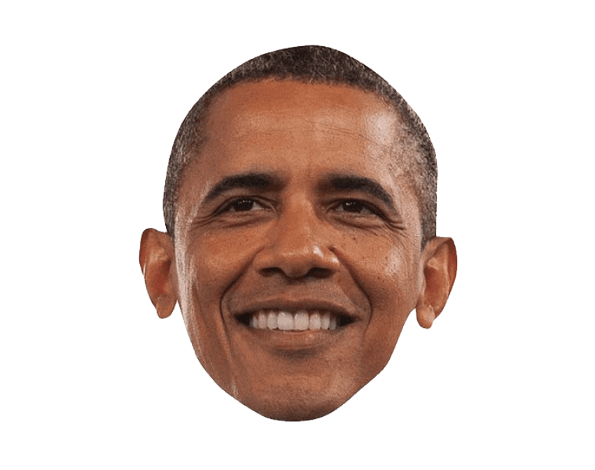 Barack Obama Smiling Portrait