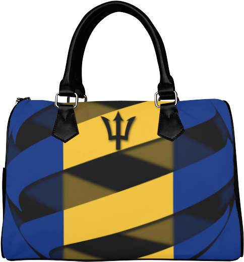 Barbados Flag Inspired Handbag Design