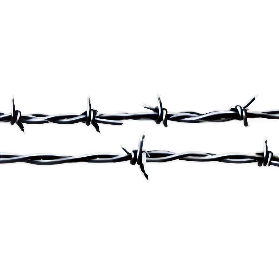 Barbed Wire Fence Border Png 59