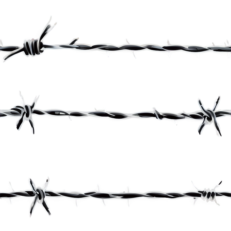 Barbed Wire Fence Vector Png Qjp89