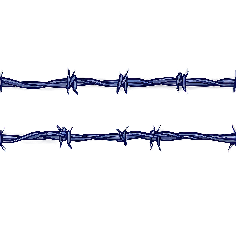 Barbed Wire Illustration Png 05252024