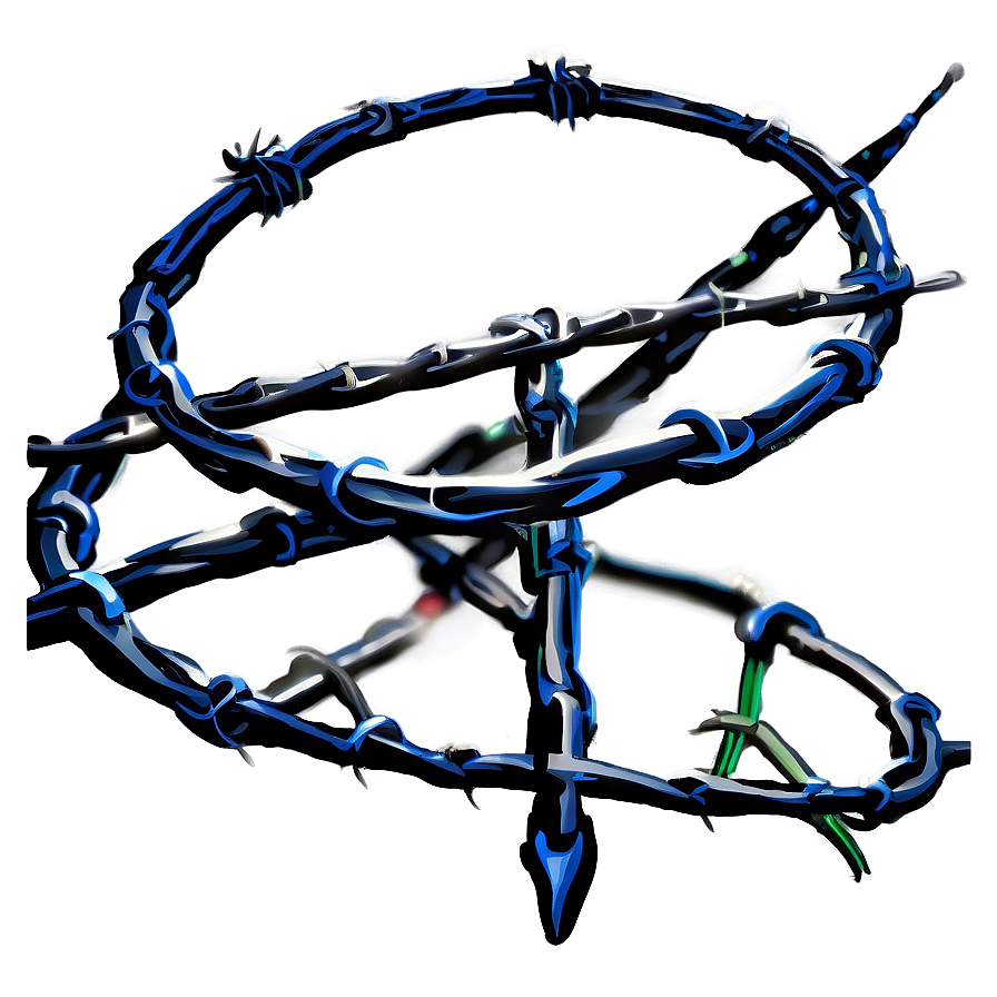 Barbed Wire Link Png 05252024
