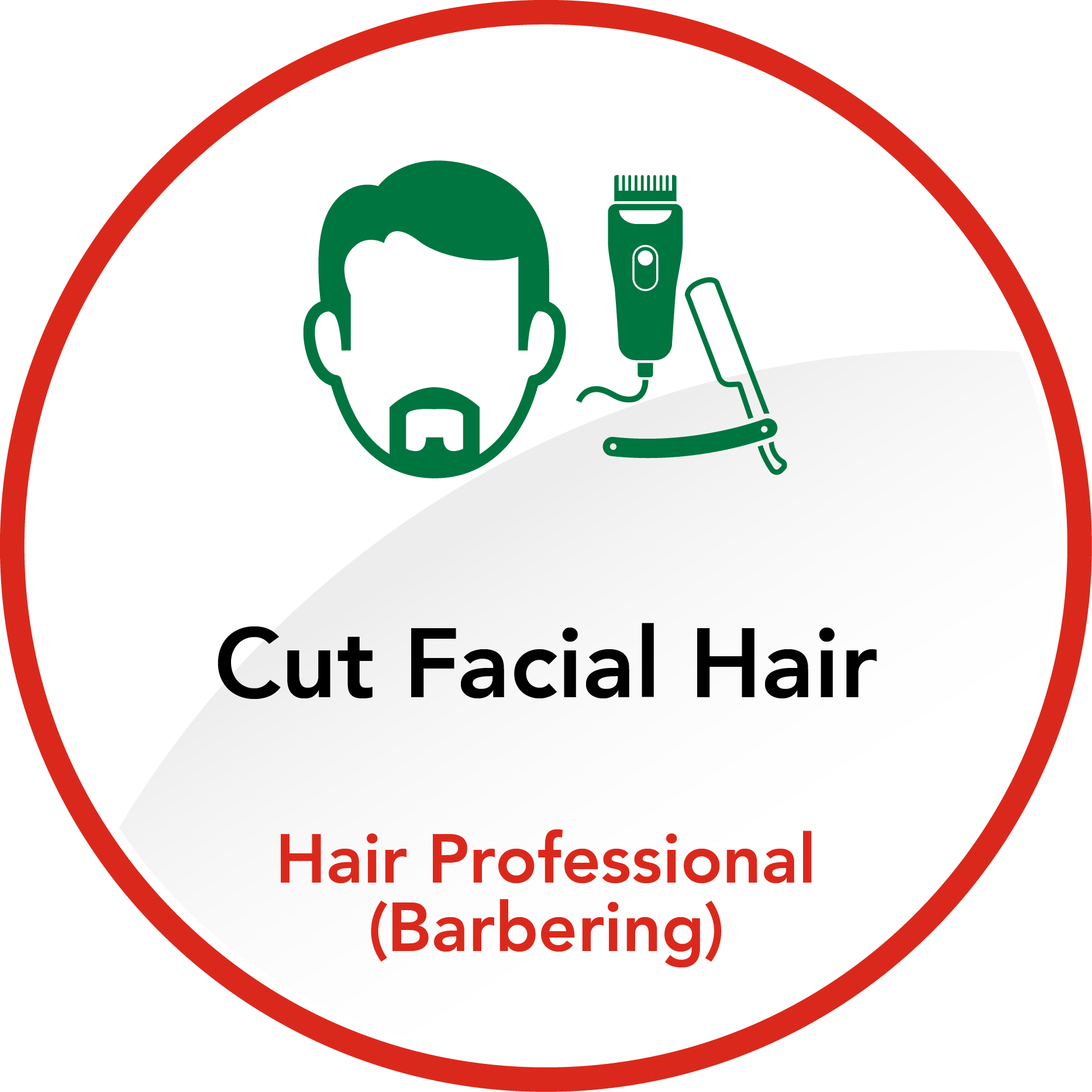 Barbering Facial Hair Trimming Icon