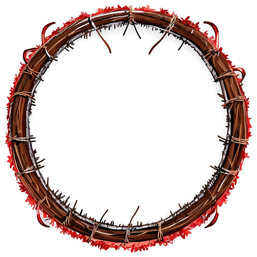 Barbwire Wreath Png Duh19